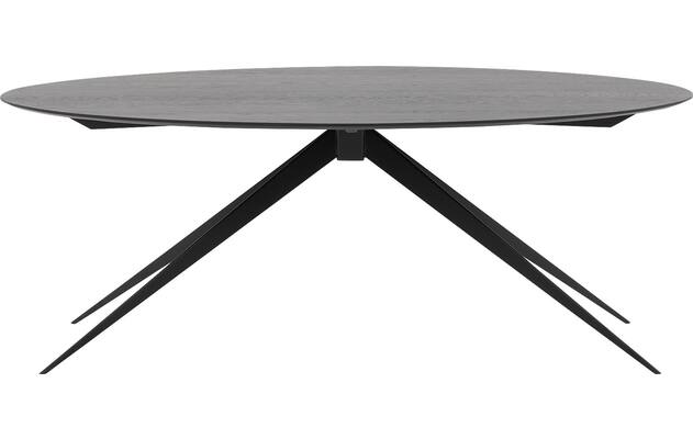 Goossens excellent eettafel uniek zwart eiken - 8211531-01