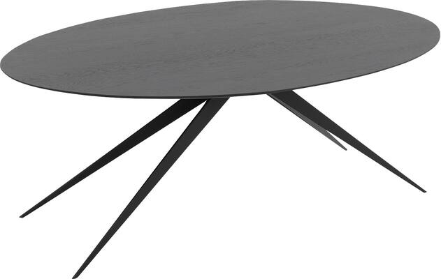 Goossens excellent eettafel uniek zwart eiken - 8211531-04