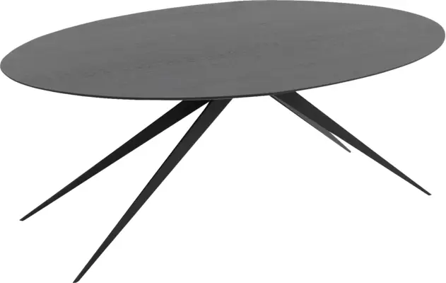 Goossens excellent eettafel uniek zwart eiken - 8211531-04