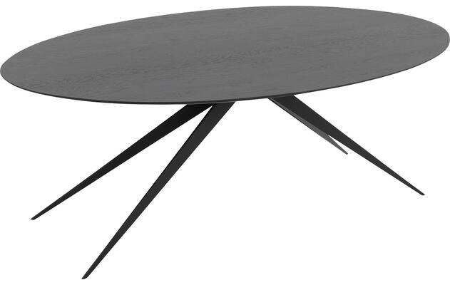 Goossens excellent eettafel uniek zwart eiken - 8211532-04