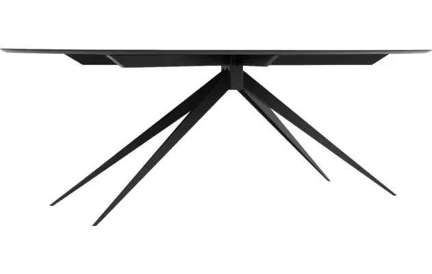 Goossens excellent eettafel uniek zwart eiken - 8211535-03