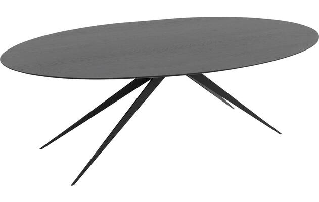 Goossens excellent eettafel uniek zwart eiken - 8211535-04