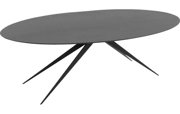 Goossens excellent eettafel uniek zwart eiken - 8211535-04