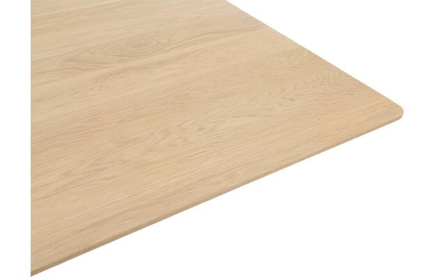 Goossens excellent eettafel uniek blank eiken - 8211566-05
