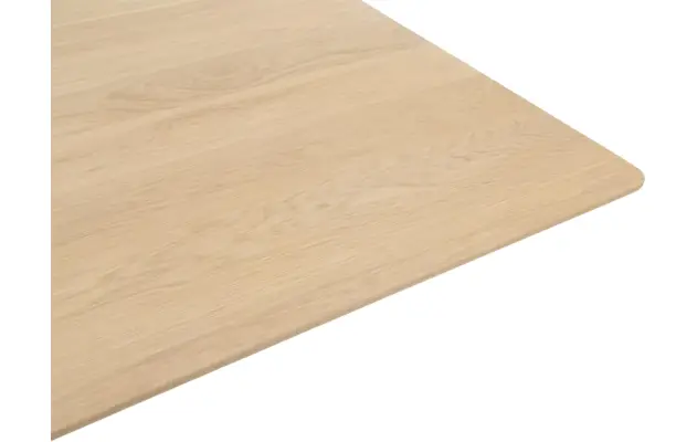 Goossens excellent eettafel uniek blank eiken - 8211566-05