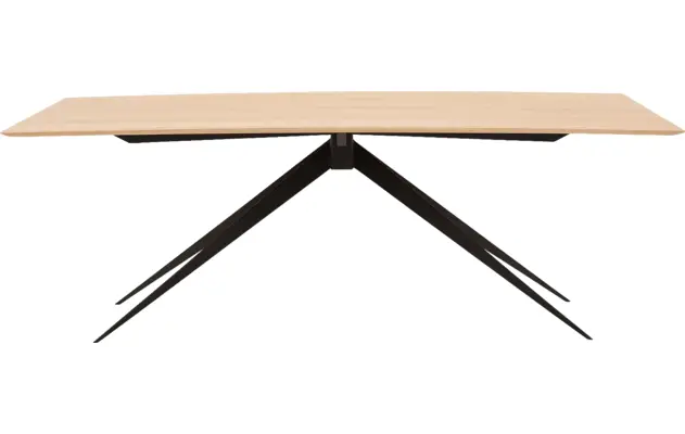 Goossens excellent eettafel uniek blank eiken - 8211567-01