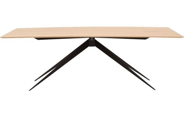 Goossens excellent eettafel uniek blank eiken - 8211568-01