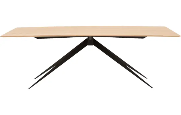 Goossens excellent eettafel uniek blank eiken - 8211568-01