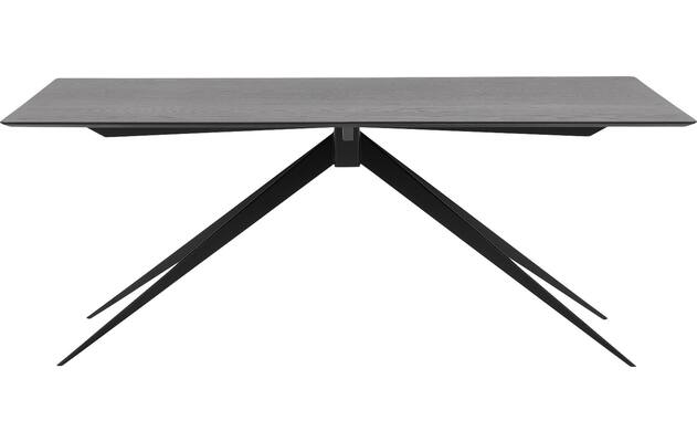 Goossens excellent eettafel uniek zwart eiken - 8211573-01