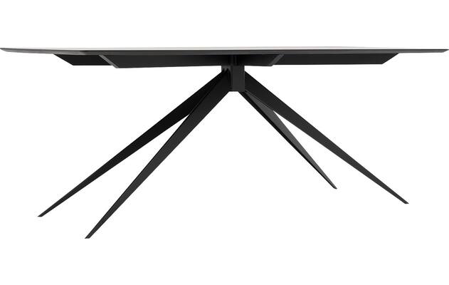 Goossens excellent eettafel uniek zwart eiken - 8211573-03