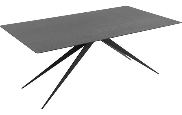Goossens excellent eettafel uniek zwart eiken - 8211573-04