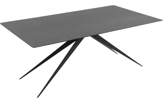 Goossens excellent eettafel uniek zwart eiken - 8211573-04