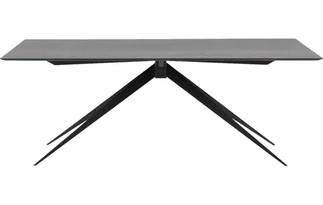 Goossens excellent eettafel uniek zwart eiken - 8211574-01
