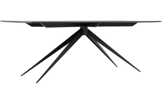 Goossens excellent eettafel uniek zwart eiken - 8211574-03