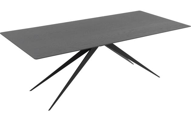 Goossens excellent eettafel uniek zwart eiken - 8211575-04