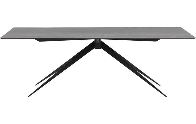 Goossens excellent eettafel uniek zwart eiken - 8211576-01