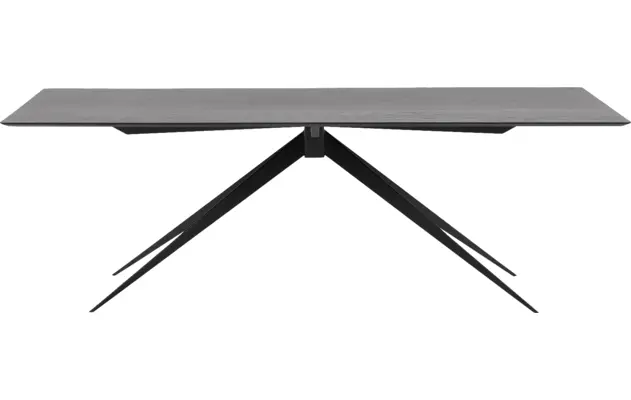 Goossens excellent eettafel uniek zwart eiken - 8211576-01