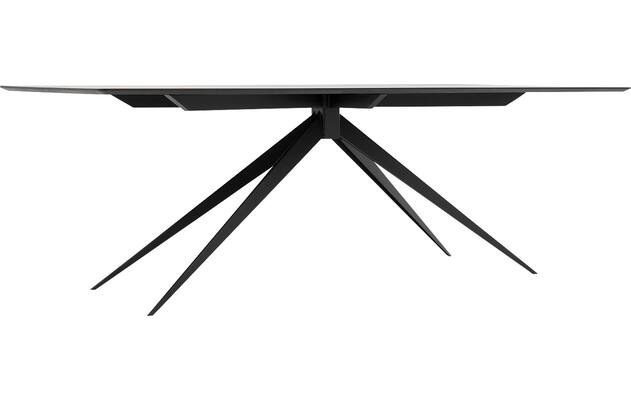 Goossens excellent eettafel uniek zwart eiken - 8211576-03