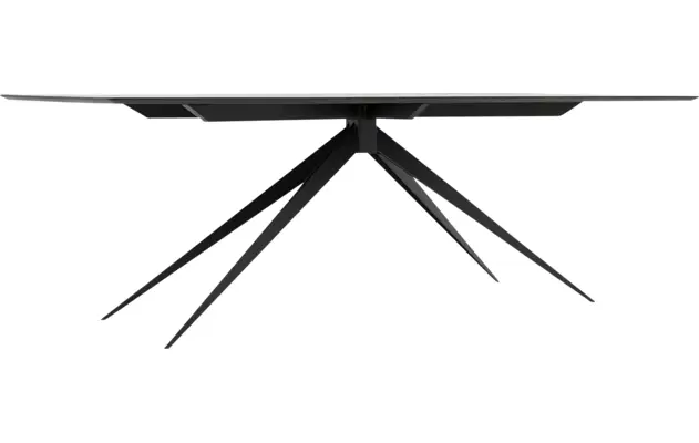 Goossens excellent eettafel uniek zwart eiken - 8211576-03