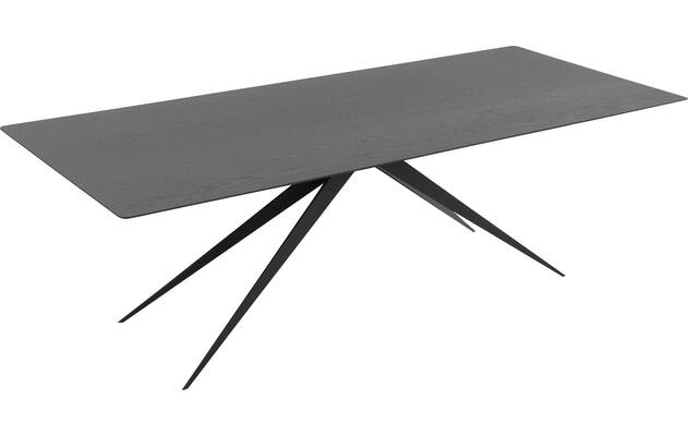 Goossens excellent eettafel uniek zwart eiken - 8211576-04