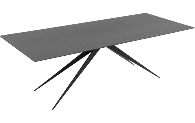 Goossens excellent eettafel uniek zwart eiken - 8211576-04