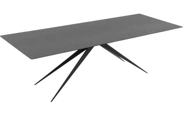 Goossens excellent eettafel uniek zwart eiken - 8211577-04