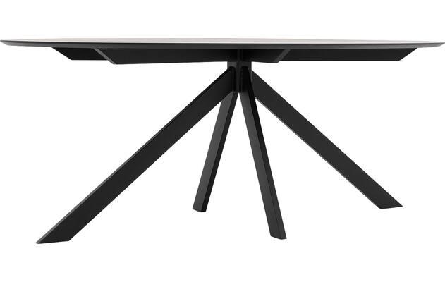 Goossens excellent eettafel uniek zwart eiken - 8211615-03