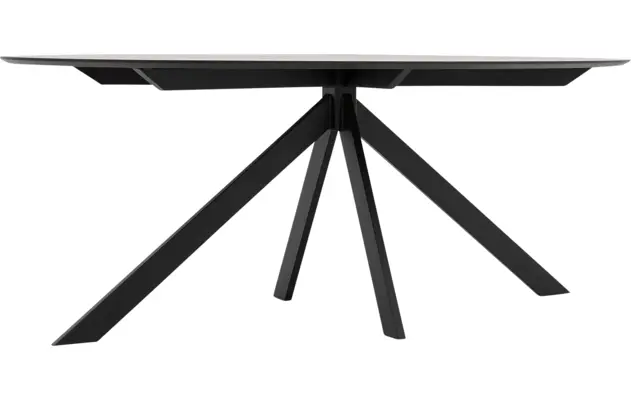 Goossens excellent eettafel uniek zwart eiken - 8211615-03