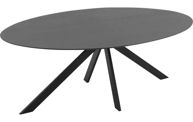 Goossens excellent eettafel uniek zwart eiken - 8211615-04