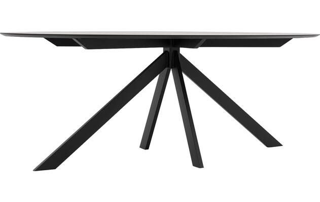 Goossens excellent eettafel uniek zwart eiken - 8211616-03