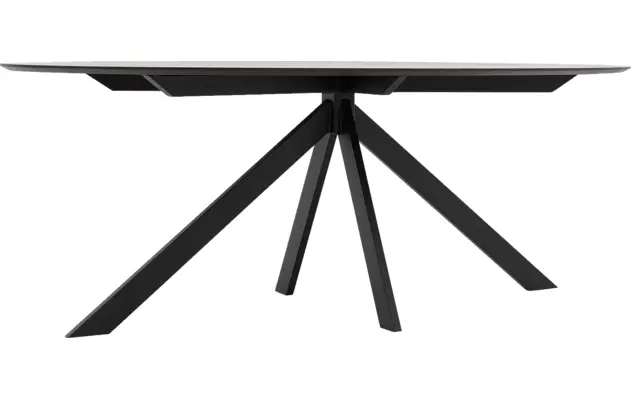 Goossens excellent eettafel uniek zwart eiken - 8211616-03