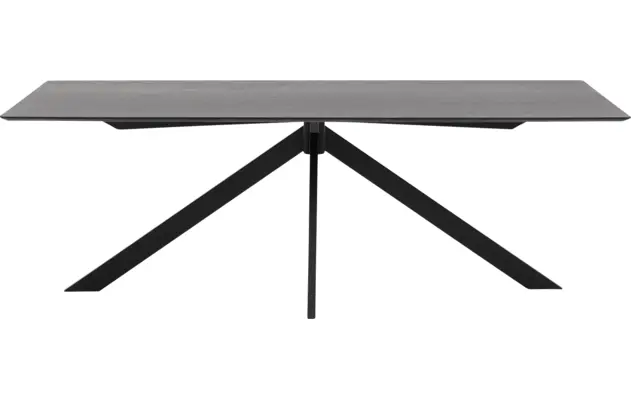 Goossens excellent eettafel uniek zwart eiken - 8211617-01