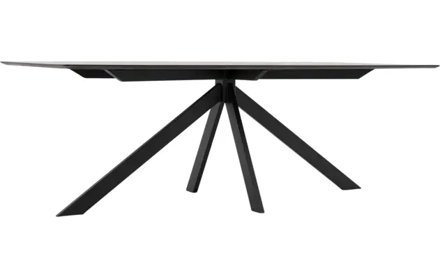 Goossens excellent eettafel uniek zwart eiken - 8211617-03