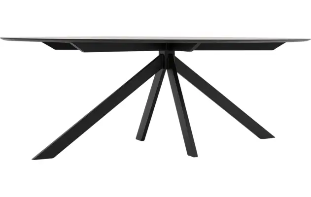 Goossens excellent eettafel uniek zwart eiken - 8211618-03