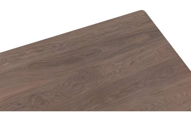 Goossens excellent eettafel uniek donker bruin eiken - 8211629-05