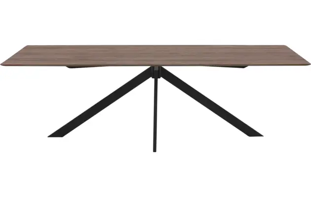 Goossens excellent eettafel uniek donker bruin eiken - 8211633-02