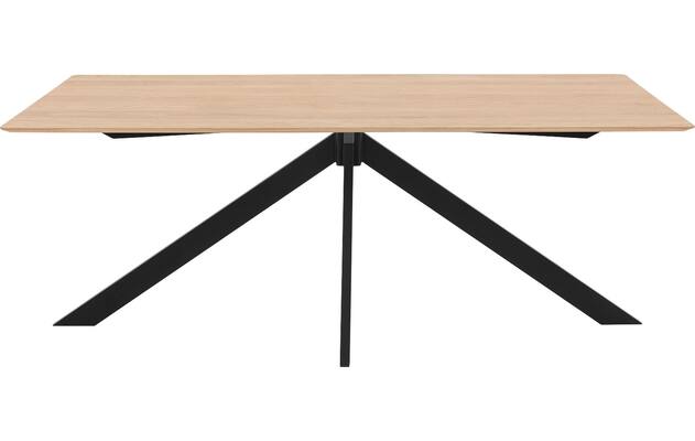 Goossens excellent eettafel uniek blank eiken - 8211650-02