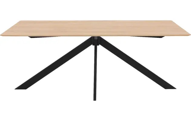 Goossens excellent eettafel uniek blank eiken - 8211650-02