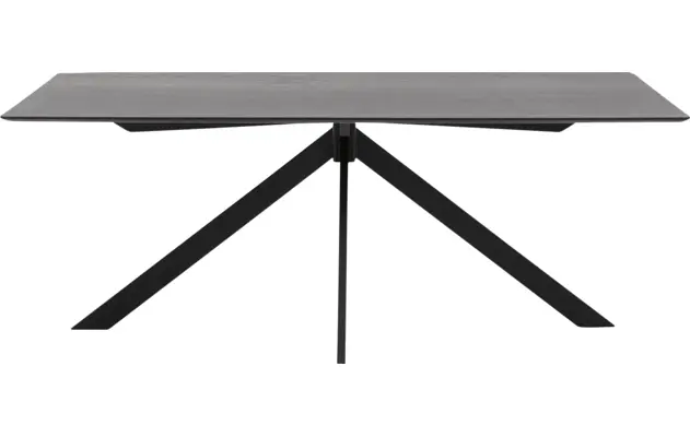 Goossens excellent eettafel uniek zwart eiken - 8211657-01