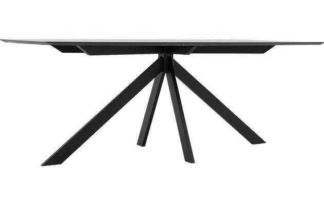 Goossens excellent eettafel uniek zwart eiken - 8211657-03