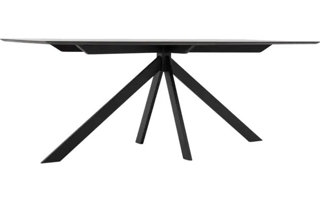 Goossens excellent eettafel uniek zwart eiken - 8211657-03