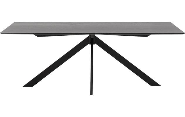 Goossens excellent eettafel uniek zwart eiken - 8211658-01