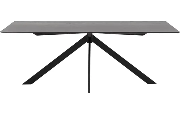 Goossens excellent eettafel uniek zwart eiken - 8211658-01