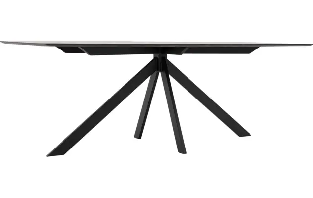 Goossens excellent eettafel uniek zwart eiken - 8211658-03