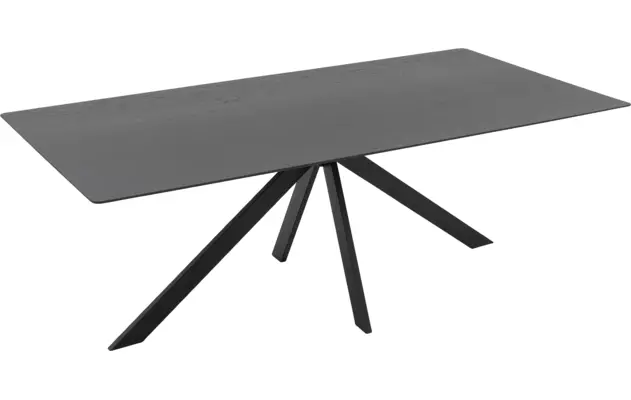 Goossens excellent eettafel uniek zwart eiken - 8211658-04