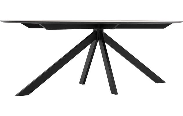 Goossens excellent eettafel uniek zwart eiken - 8211659-03