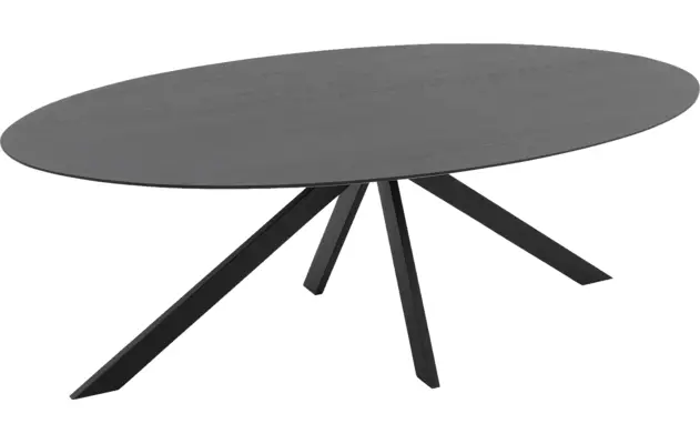 Goossens excellent eettafel uniek zwart eiken - 8211659-04