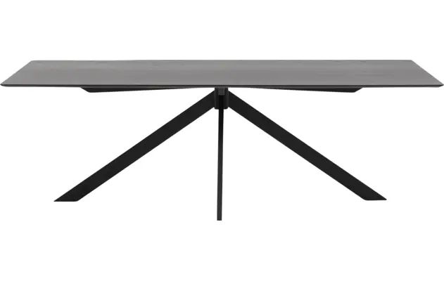 Goossens excellent eettafel uniek zwart eiken - 8211660-01