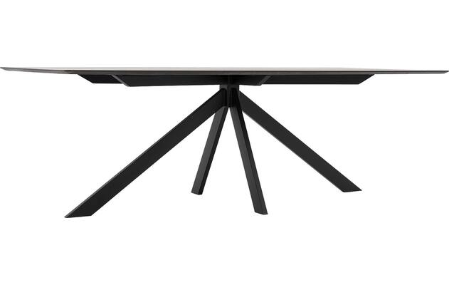 Goossens excellent eettafel uniek zwart eiken - 8211660-03