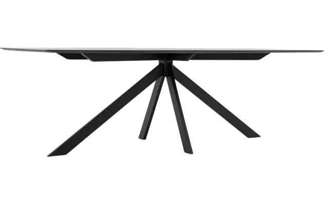 Goossens excellent eettafel uniek zwart eiken - 8211660-03